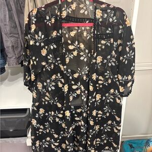 Size Medium Sheer Cardigan